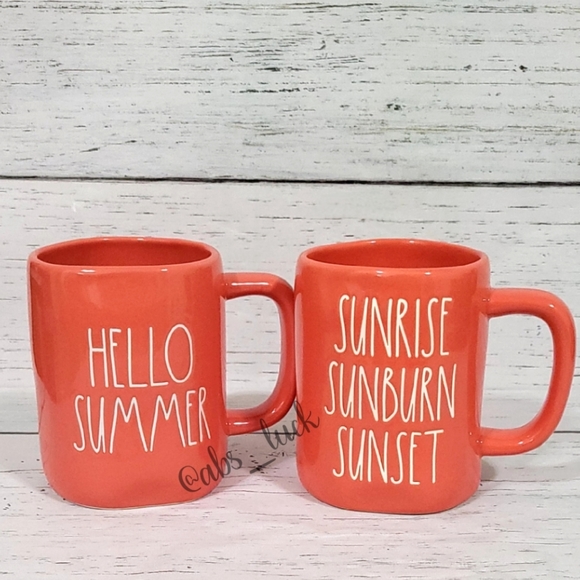 Rae Dunn Other - Rae Dunn Summer Mugs